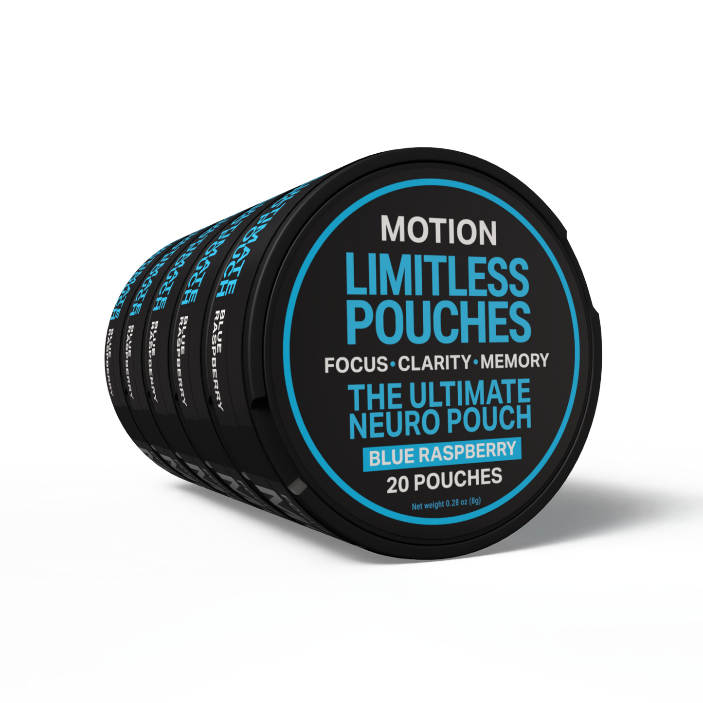 MOTION Focus & Energy Nootropic Dietary Supplement – Blue Raspberry
