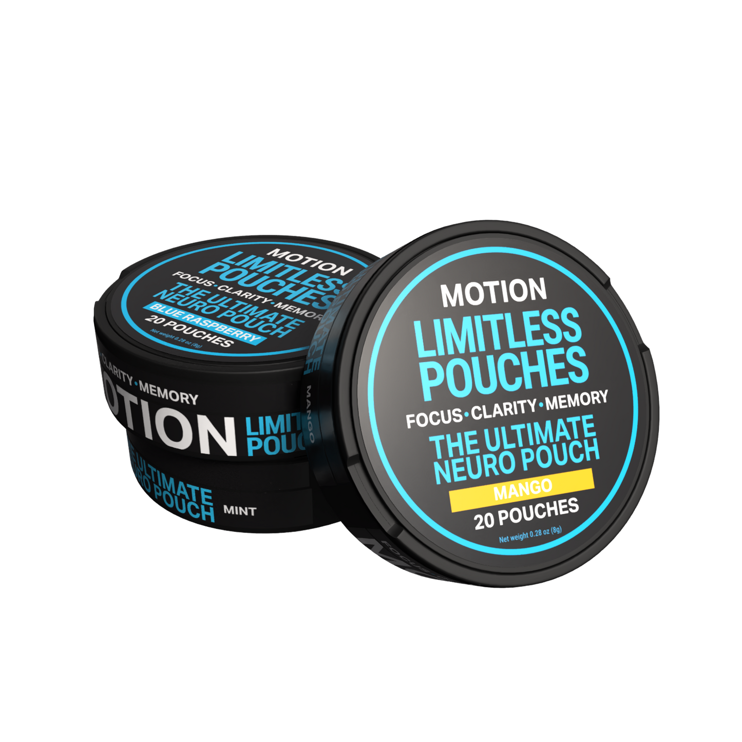 MOTION Focus & Energy Nootropic Dietary Supplement – Flavor Combo