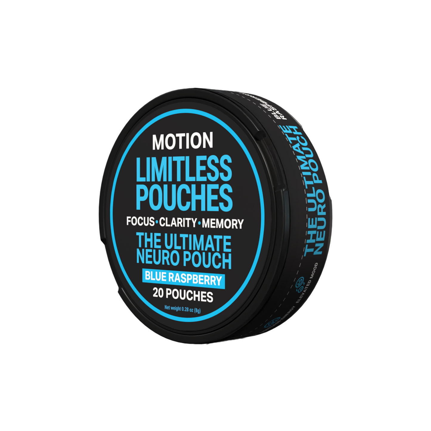 MOTION Focus & Energy Nootropic Dietary Supplement – Blue Raspberry