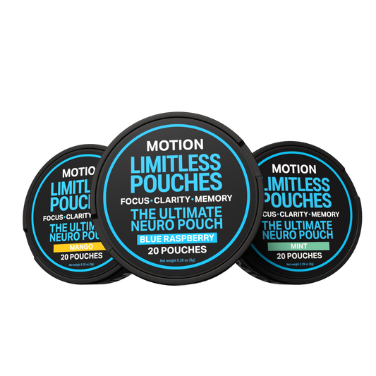 MOTION Focus & Energy Nootropic Dietary Supplement – Flavor Combo
