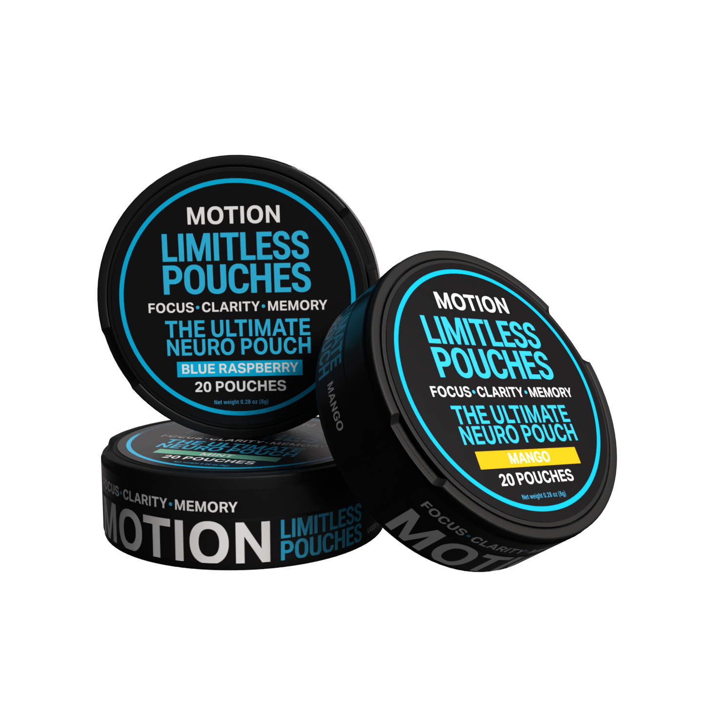 MOTION Focus & Energy Nootropic Dietary Supplement – Flavor Combo