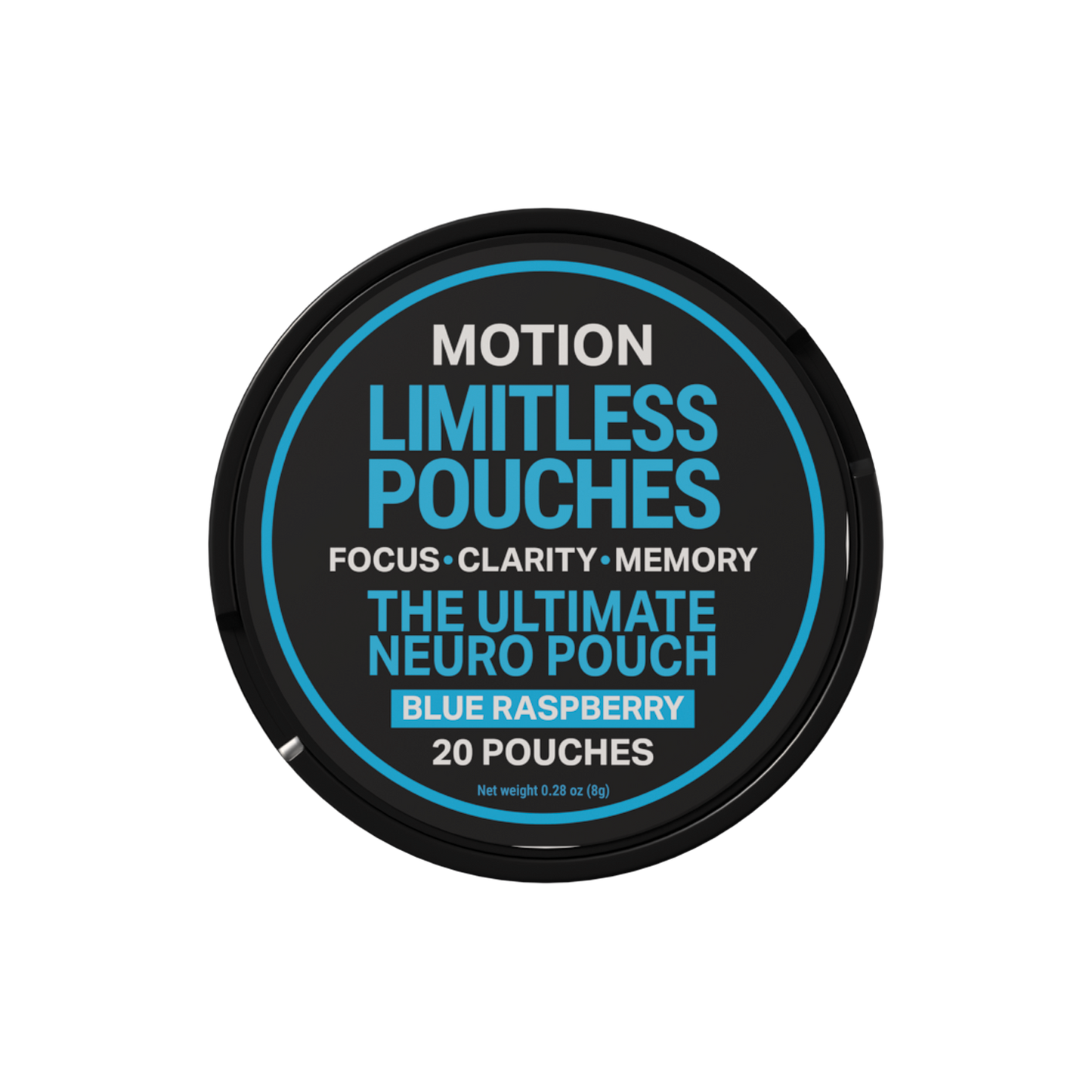 MOTION Focus & Energy Nootropic Dietary Supplement – Blue Raspberry