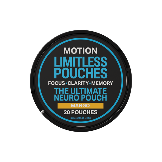 MOTION Focus & Energy Nootropic Dietary Supplement – Mango